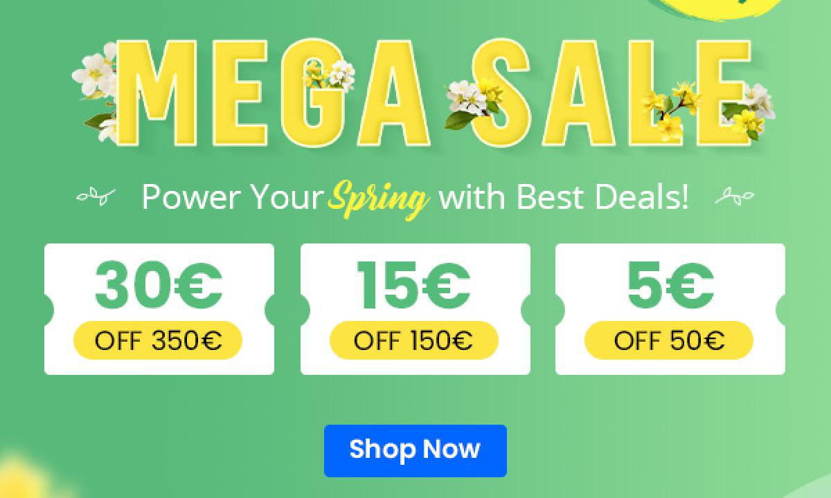 Startuoja pavasario „Mega Sale“ išpardavimas! „Geekbuying“ paruošė tikrą fiestą