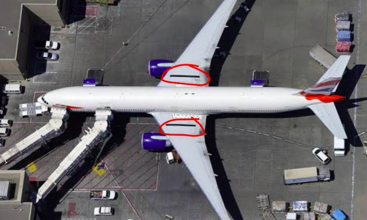 Kiekvienas „Boeing 777“ lėktuvas. Turi šias juodas juostas ant sparnų – štai kam jos iš tikrųjų skirtos
