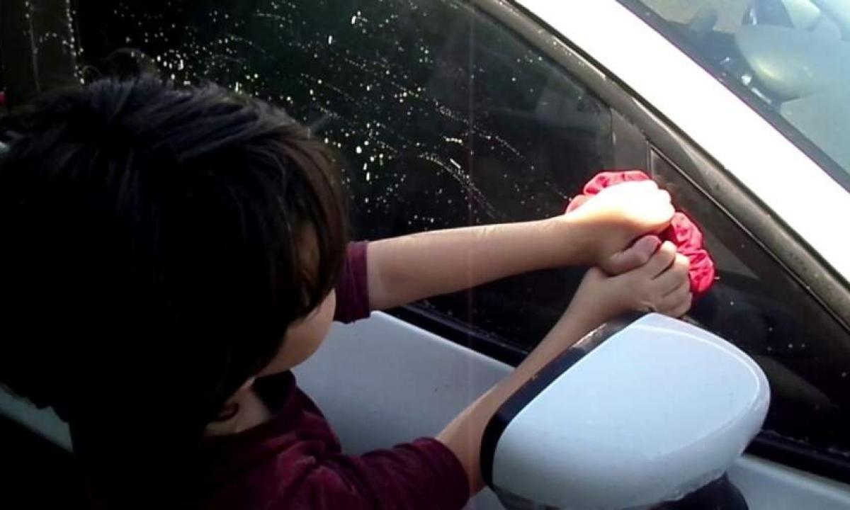 Eidamas prie savo automobilio pamačiau, kad paukščiai jį „apdergė“ ir netrukus pribėgo berniukas - viskas blogai baigėsi