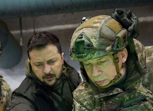 V. Zelenskis ir O. Syrskis