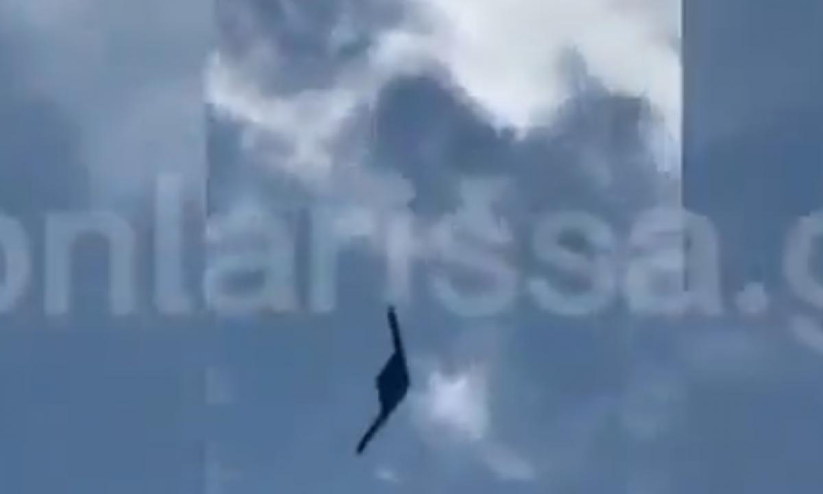 Netikėtas vaizdas virš NATO šalies. Šio paukščio mes neturėjome pamatyti (Video)