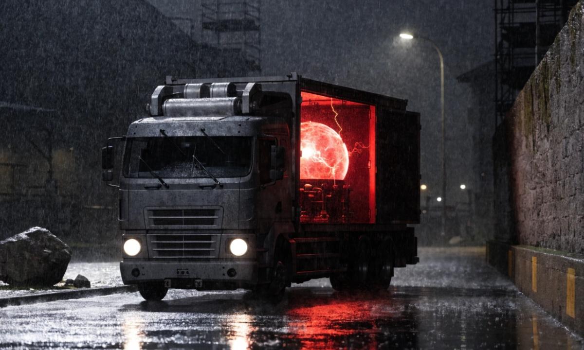 Pirmoji antimedžiagos kelionė istorijoje. „Įmes ją į sunkvežimio galą“