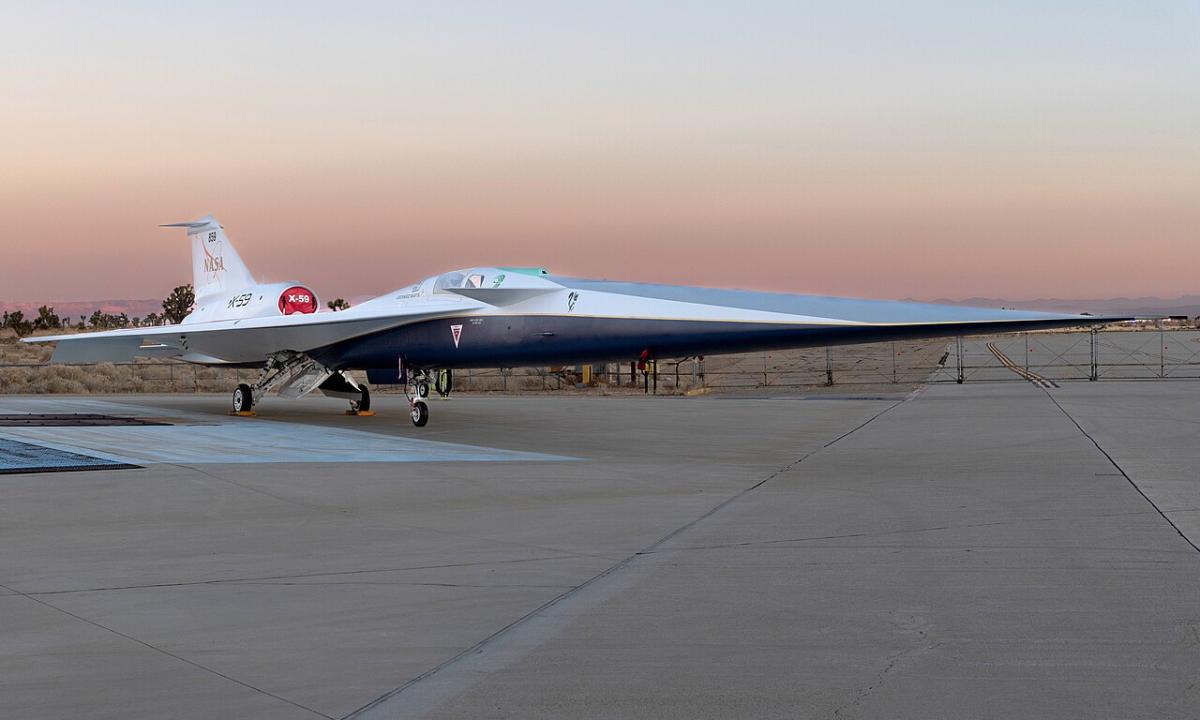 Netikėtas gedimas ore: NASA X-59 bandomasis skrydis nutrauktas anksčiau laiko (VIDEO)