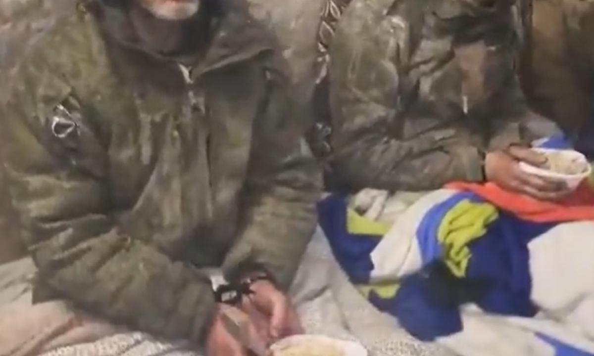 Ukrainiečiai juos sučiupo! Pamatykite, kaip atrodo rusų kariai (Video)