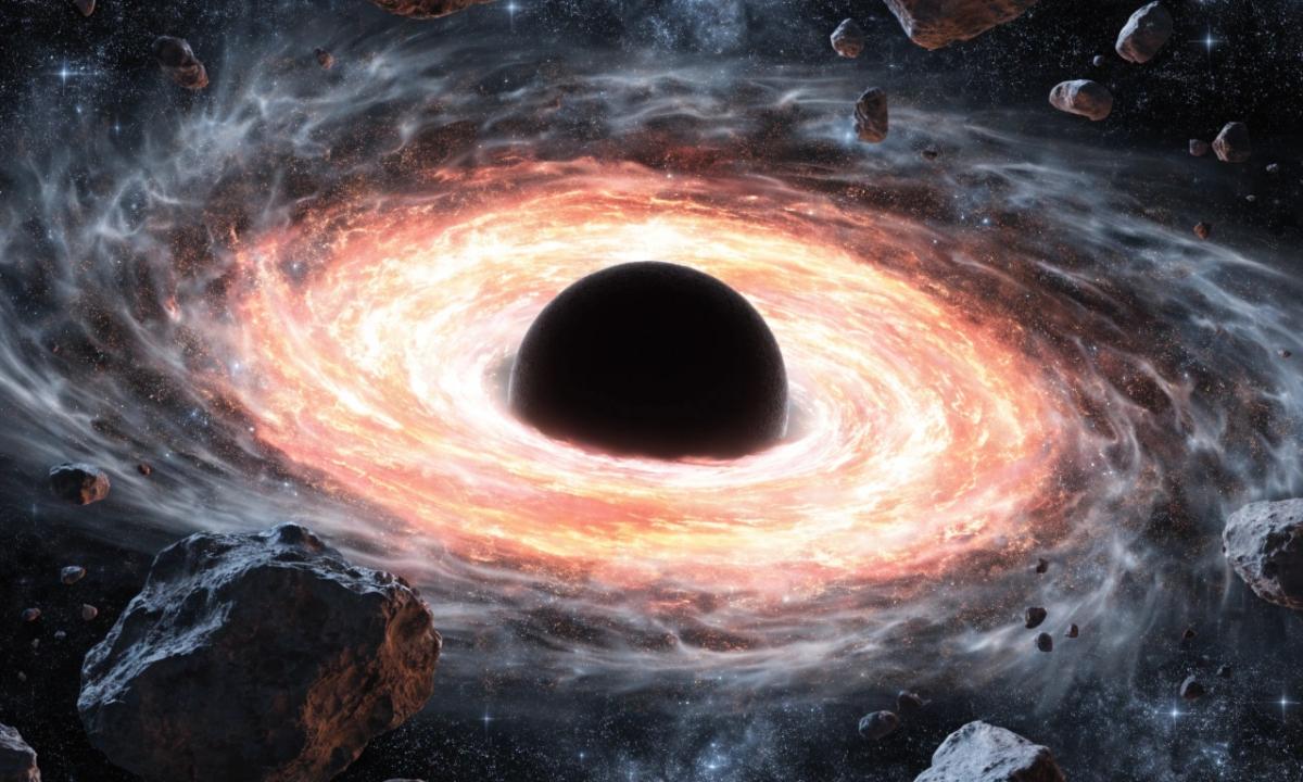 Mokslinė sensacija: pirmą kartą pastebėta juodoji skylė iš pirmųjų Visatos sekundžių