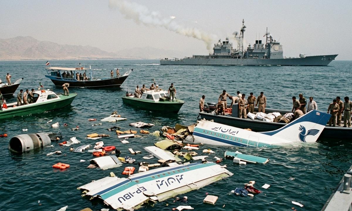 Žuvo 290 žmonių. JAV „atsitiktinai“ numušė Irano lėktuvą