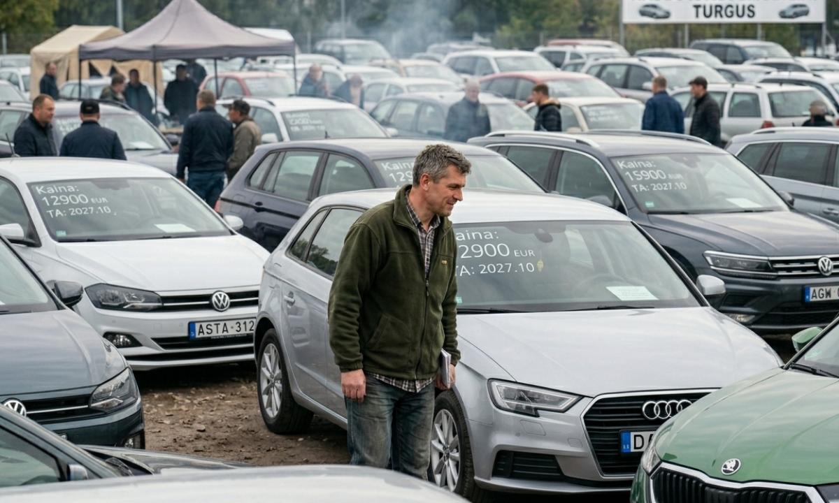 Policija įspėja: būkite atsargūs automobilių prekybos salonuose