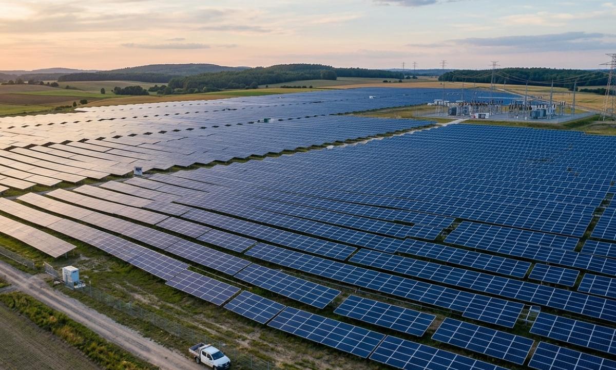 Lietuvos kaimynė aplenks vokiečius. Statomas didžiausias Europoje saulės elektrinių parkas