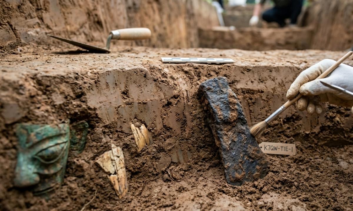 Jie atrado „nežemišką“ ginklą. Jį turėjo viena iš senovės kultūrų