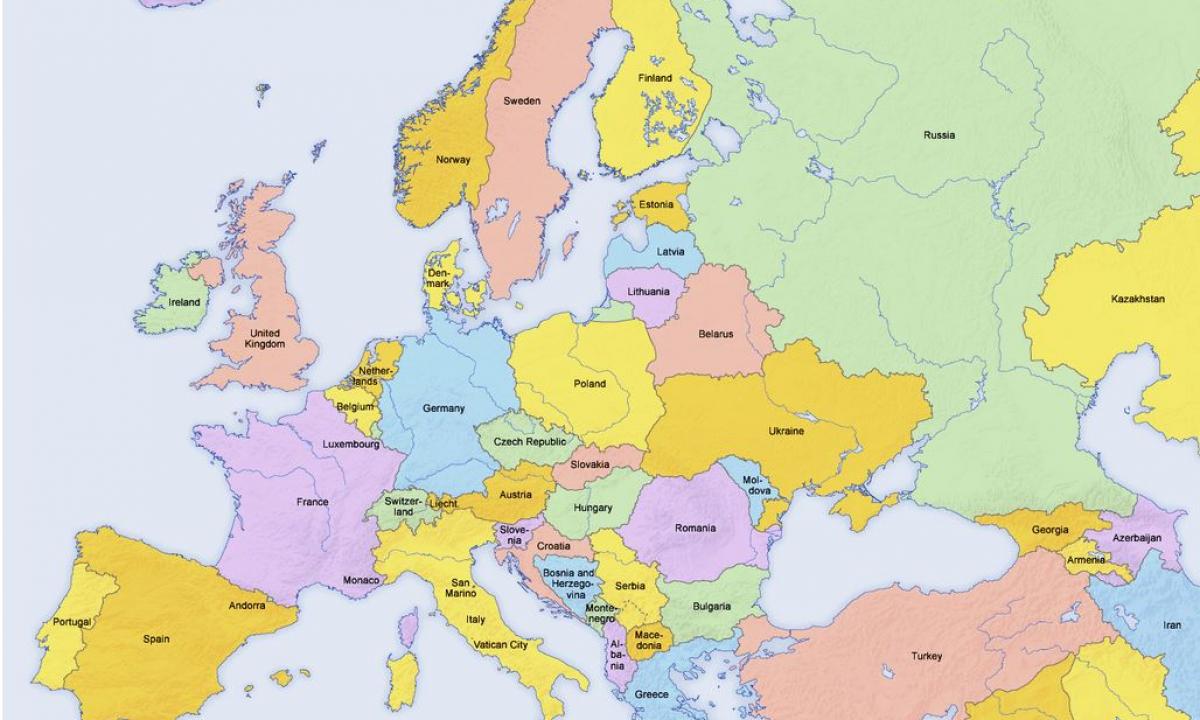 Šokiruojantis Europos žemėlapis: viena šalis pasiekė emocinį dugną, o rusai jaučiasi „laimingesni“ už kaimynus?