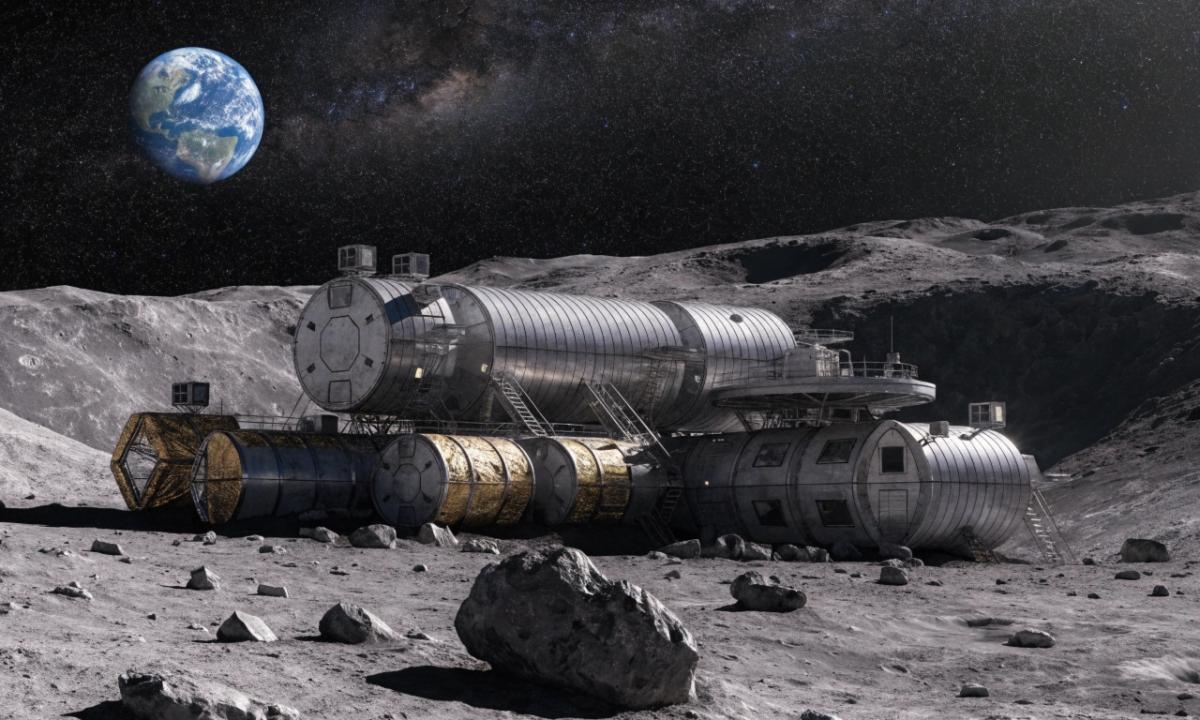 Problemos neprasidės iš karto: kiek laiko užtruks, kol žmonės susirgs Mėnulyje?