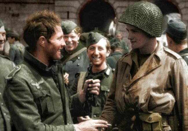 Vokietijos ir JAV kariai