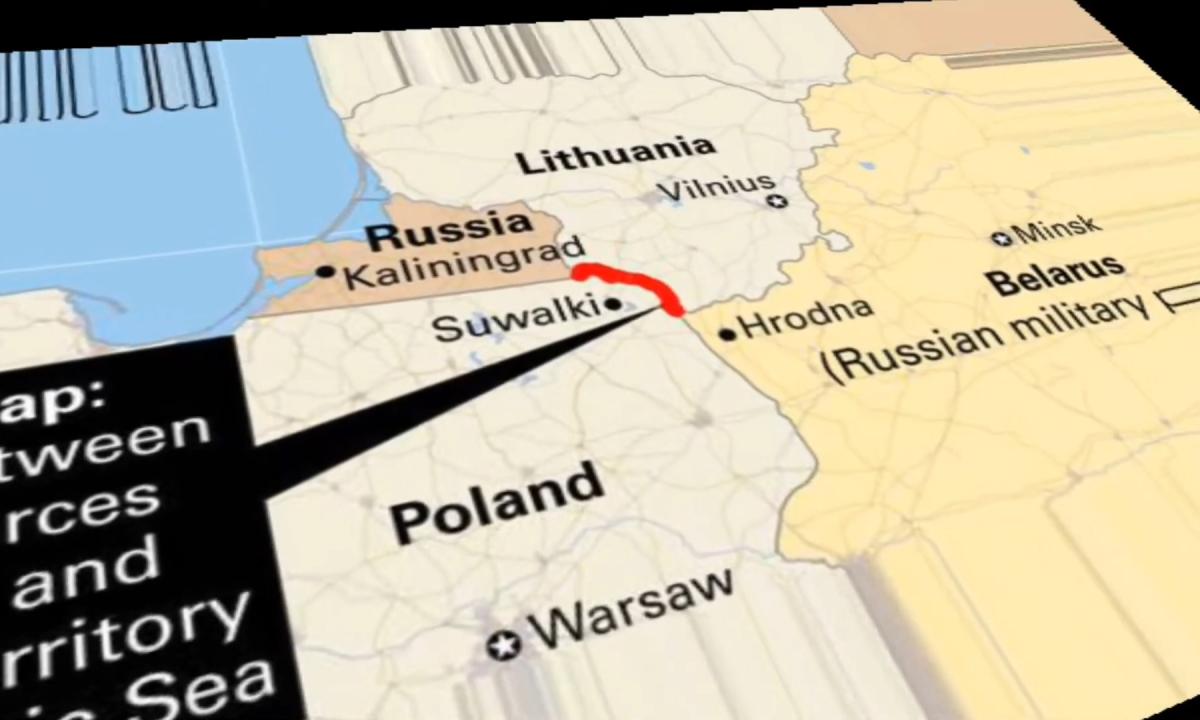 2700 valandų ore: mirtinas verdiktas Suvalkų koridoriui, priversiantis griebtis už galvų