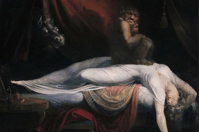 John Henry Fuseli paveikslas Košmaras (1781)