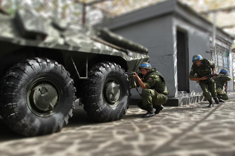 Rusų okupantai Moldovoje.