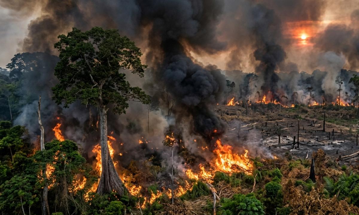 Lūžio taškas. Žemės plaučiai virto gigantišku planetos žudiku
