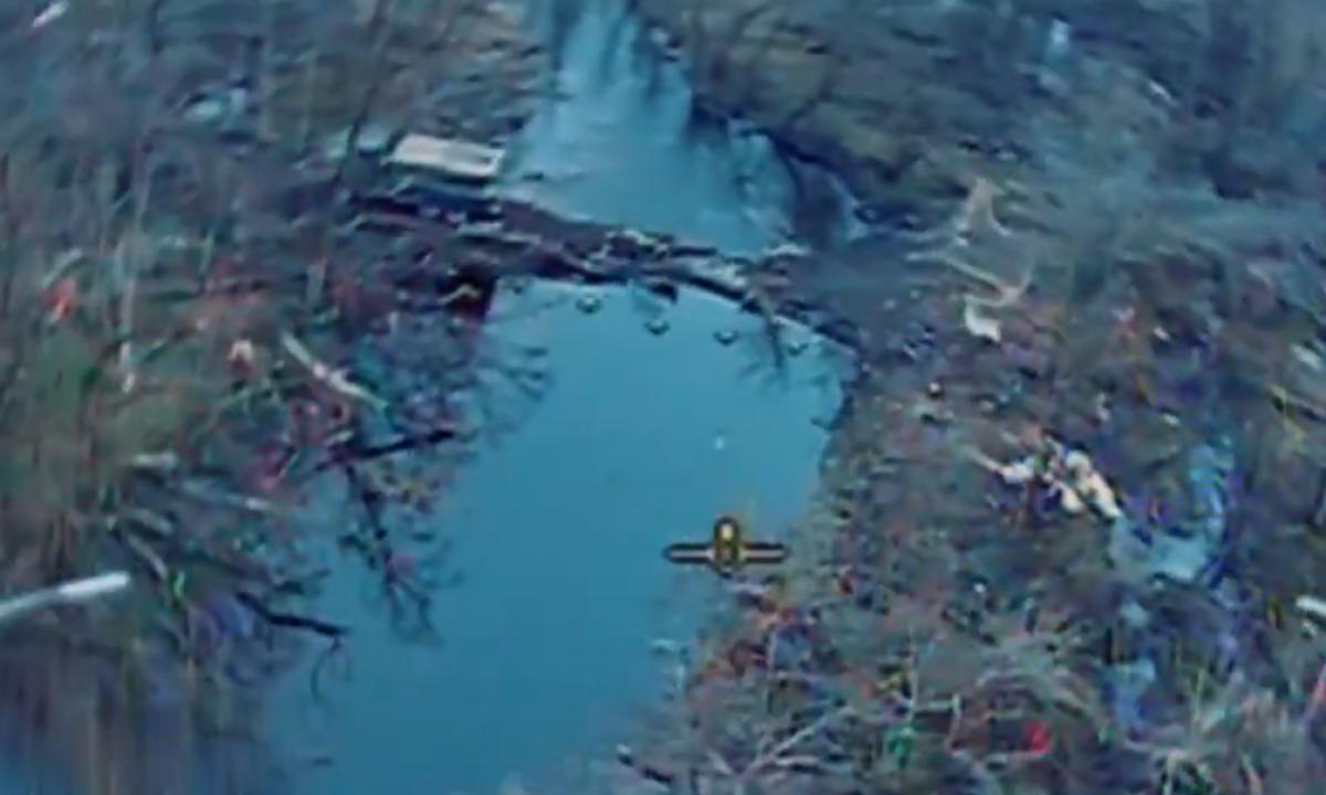 Laiku pastebėtas bandymas. Ką pelkėse aptiko ukrainiečiai (Video)