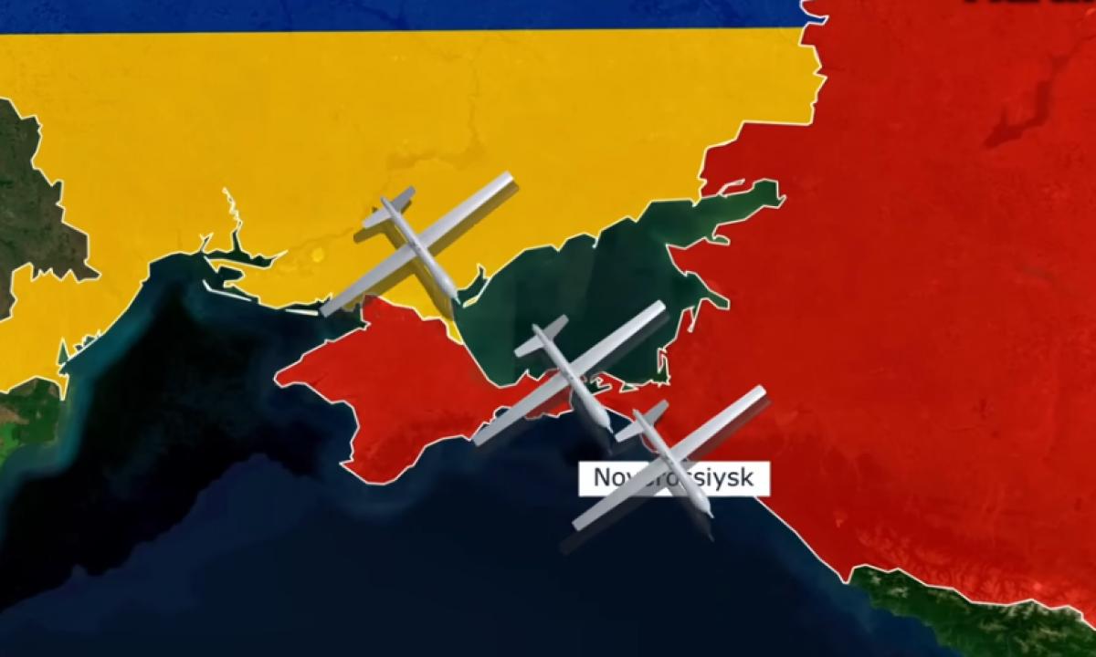 Anksčiau apie jį nebuvo jokios informacijos. Ukraina užpuolė Rusiją naujais slaptais ginklais