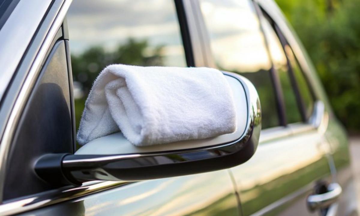 Ką reiškia baltas rankšluostis ant automobilio veidrodėlio? „Tai yra pagrindinis signalas“