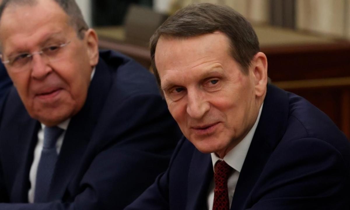 Naryškinas baiminasi dėl Baltijos šalių – „Situacija kaip prieš Antrąjį pasaulinį karą“