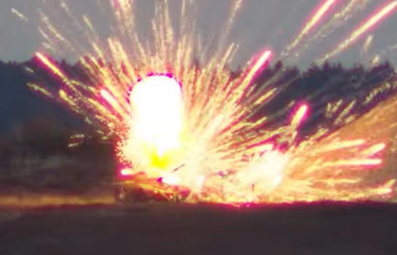 „Rheinmetall“ drono sprogimas