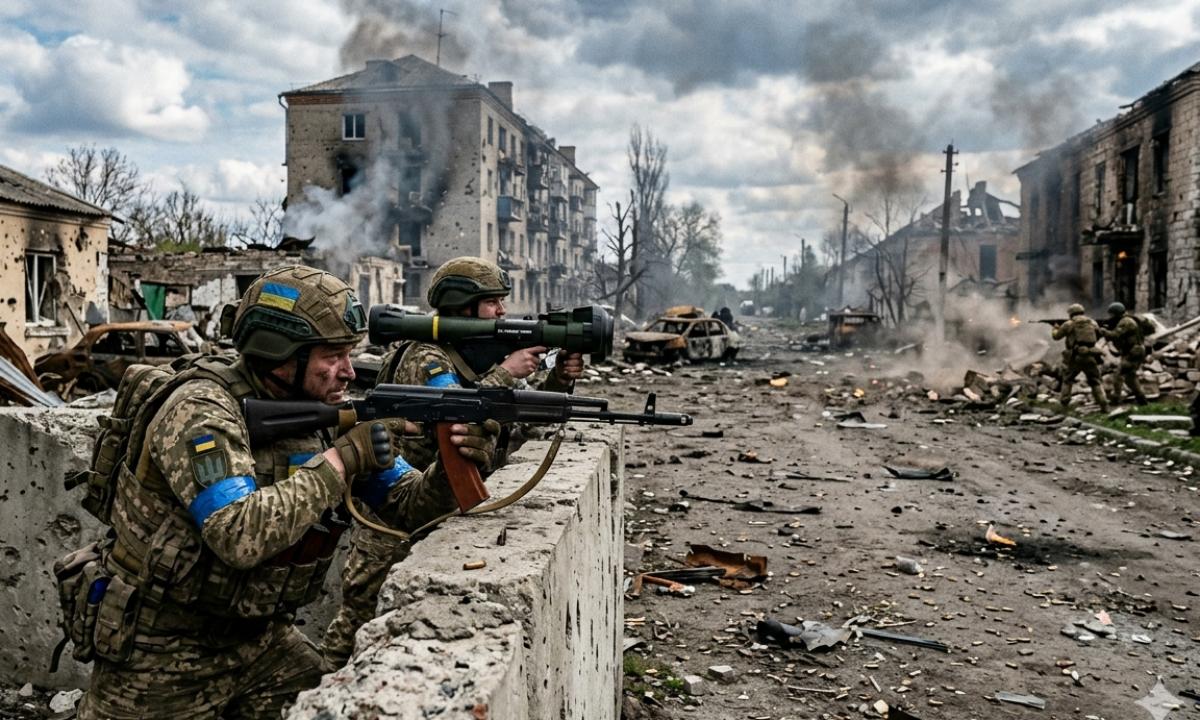 Ukraina juos laiko sučiupusi už gerklės. Rusai ruošiasi naujam puolimui