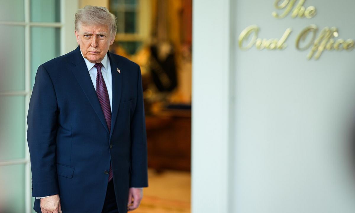 „Šventas dalykas.“ Atrodo, Trumpas tiesiog pamelavo