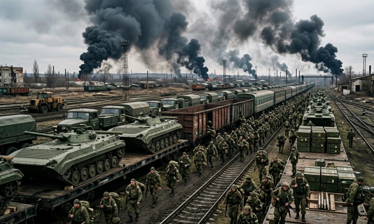 680 000 karių parengties režime. Jie telkia didžiules pajėgas naujam puolimui