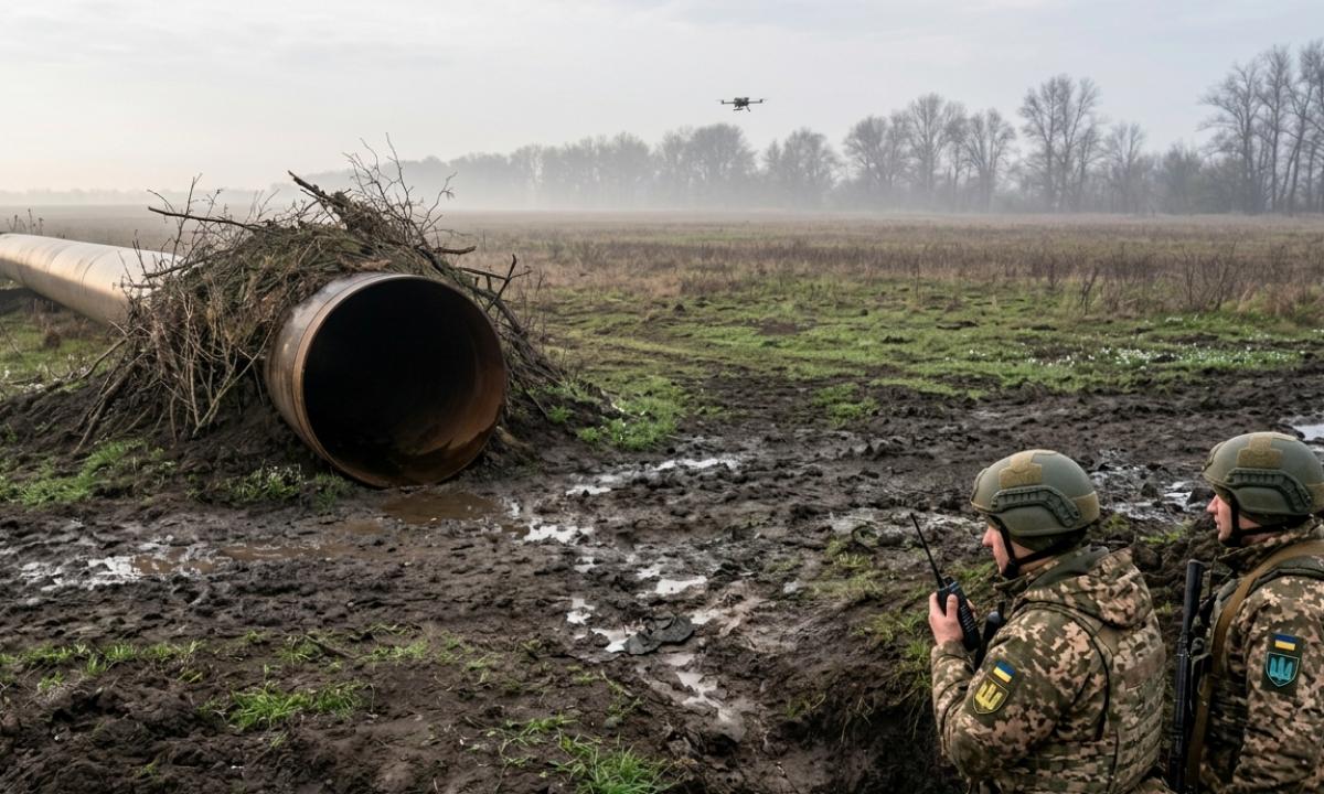 „Dujų vamzdis išeina lauko viduryje“ – jie gauna vienkartinį bilietą