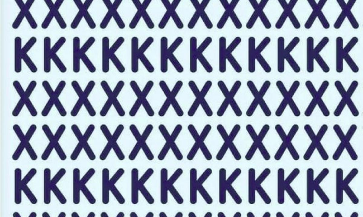 Sprogdina internetą. „Jei galite rasti paslėptą raidę per 13 s, turite tikrai aukštą IQ“ (FOTO)