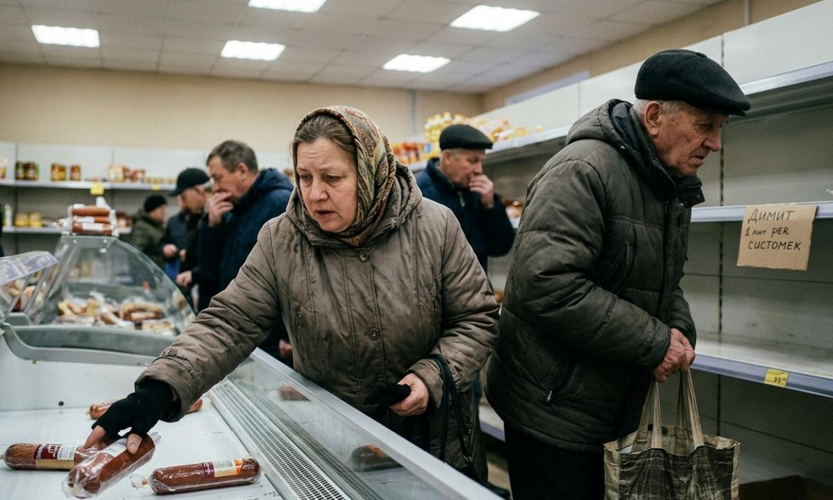 Rusija yra ant žlugimo ribos. Rusai pareiškė: „Taip negali tęstis“