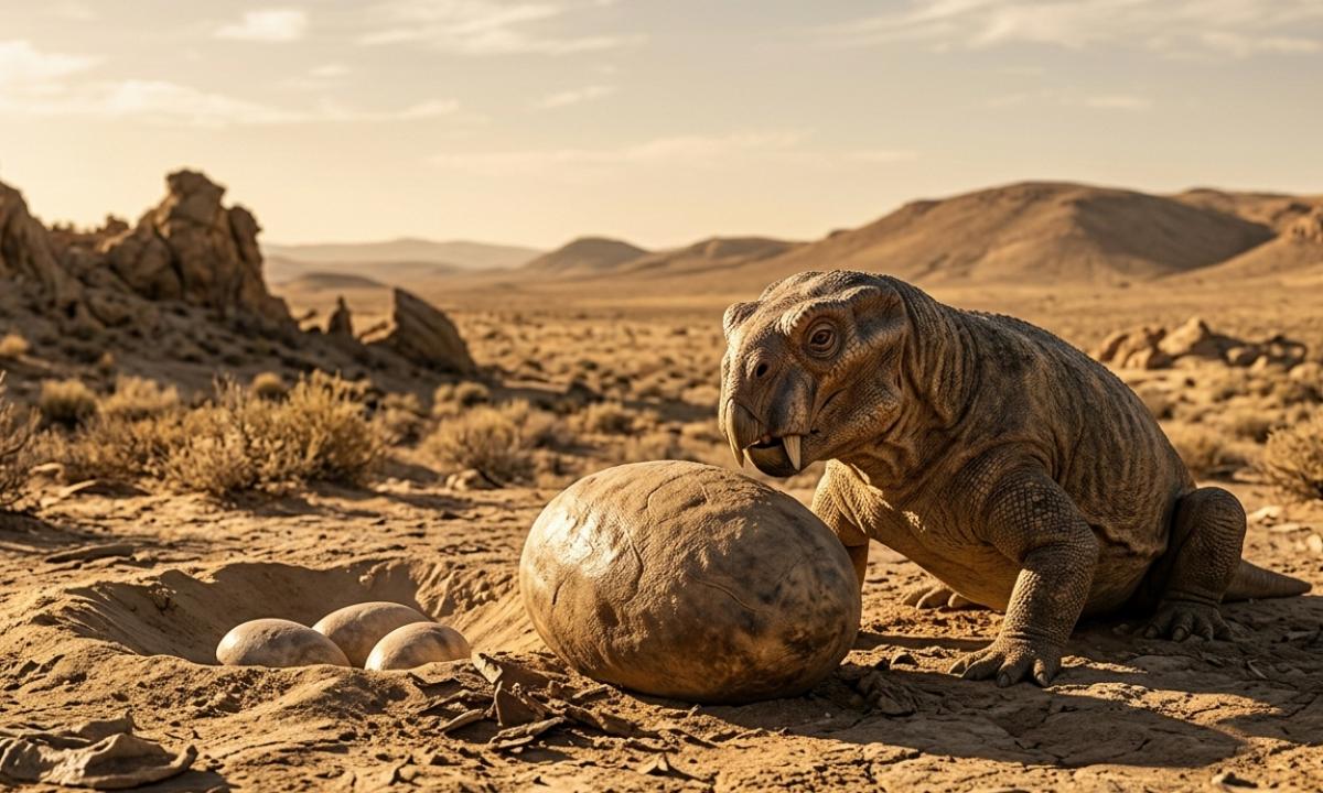 Šiems kiaušiniams yra 250 milijonų metų. Tyrimai atskleidė juose gyvenančią gyvybės formą