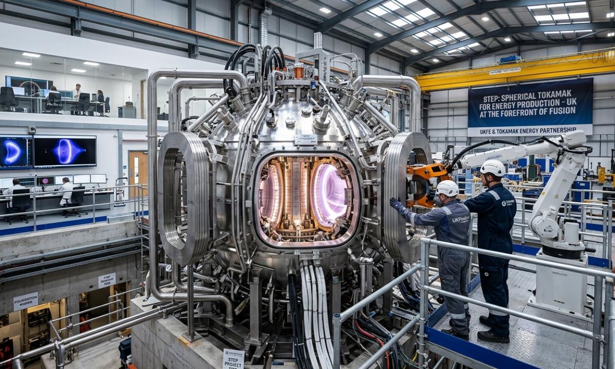 Pirmoji branduolių sintezės jėgainė artėja. Ji bus pastatyta JK