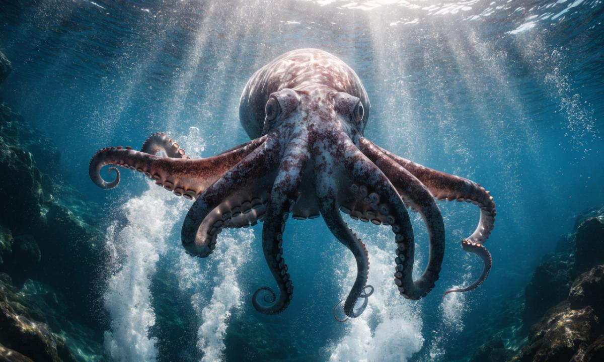 Krakenas buvo tikras. Jie rado jūrų pabaisą (FOTO)