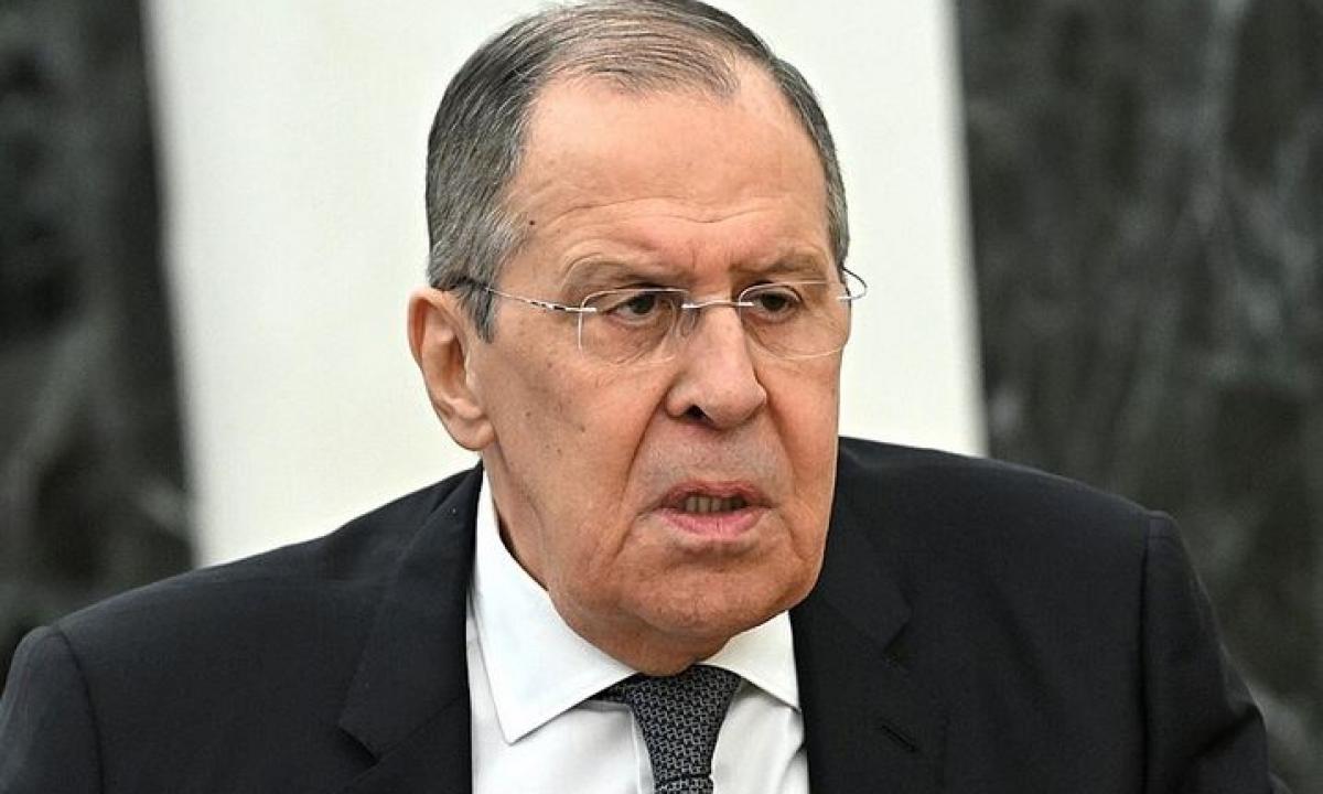 Lavrovas rėžia: „Mums paskelbtas atviras karas“ (Video)