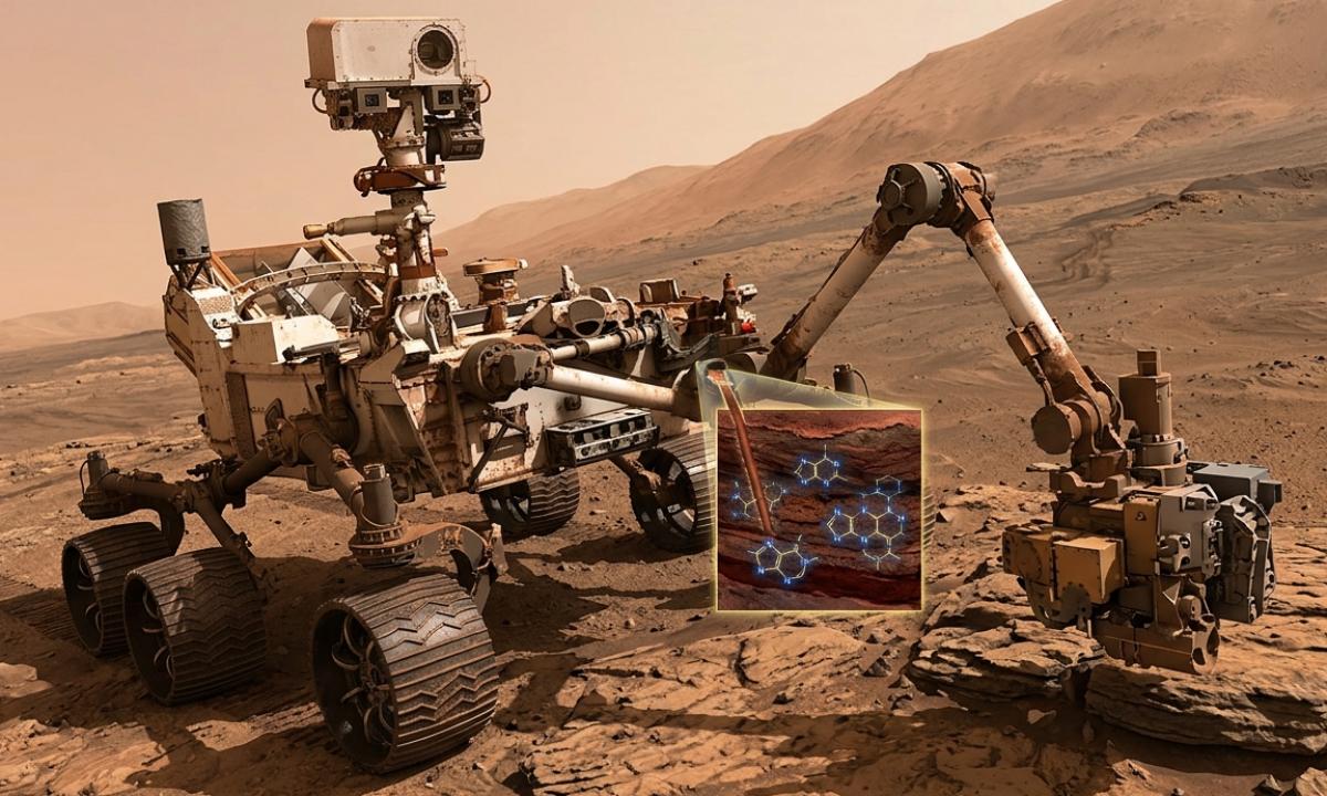 Netikėtas atradimas Marse. Neaišku, iš kur jie atsirado