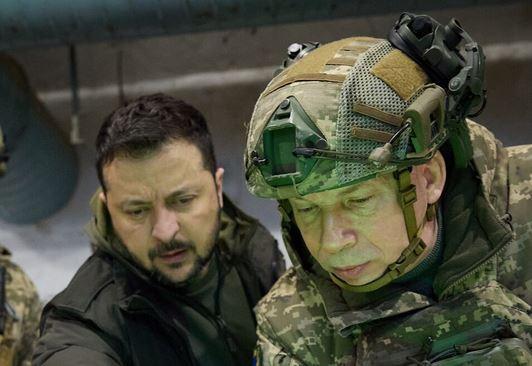 V. Zelenskis ir O. Syrskis