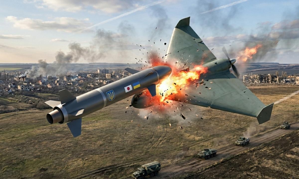 Japonų ginklai patenka į Ukrainą. Rusija norėjo juos sustabdyti (Foto)