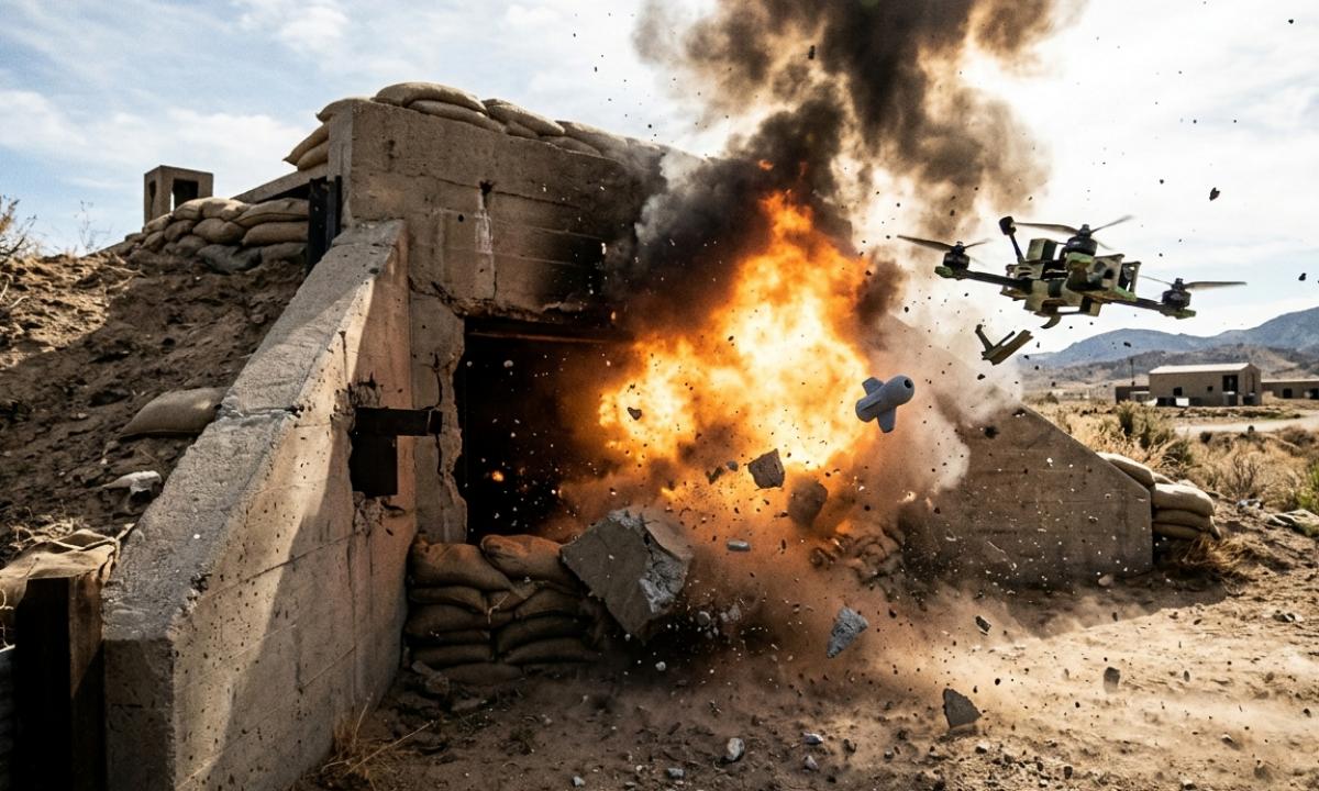 Nereikia artilerijos ar didžiulių bombų. JAV kariuomenė sunaikins bunkerius kažkuo nauju