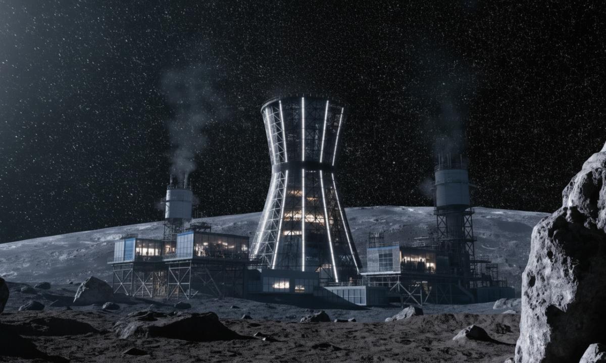 NASA statys atominę elektrinę Mėnulyje. Trumpas nustatė terminą