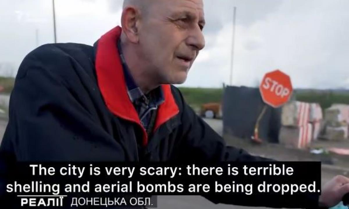 „Išlaisvinimas“ bombomis: šiurpūs liudijimai iš Konstantinivkos atidengia tikrąjį „rusų pasaulio“ veidą (Video)