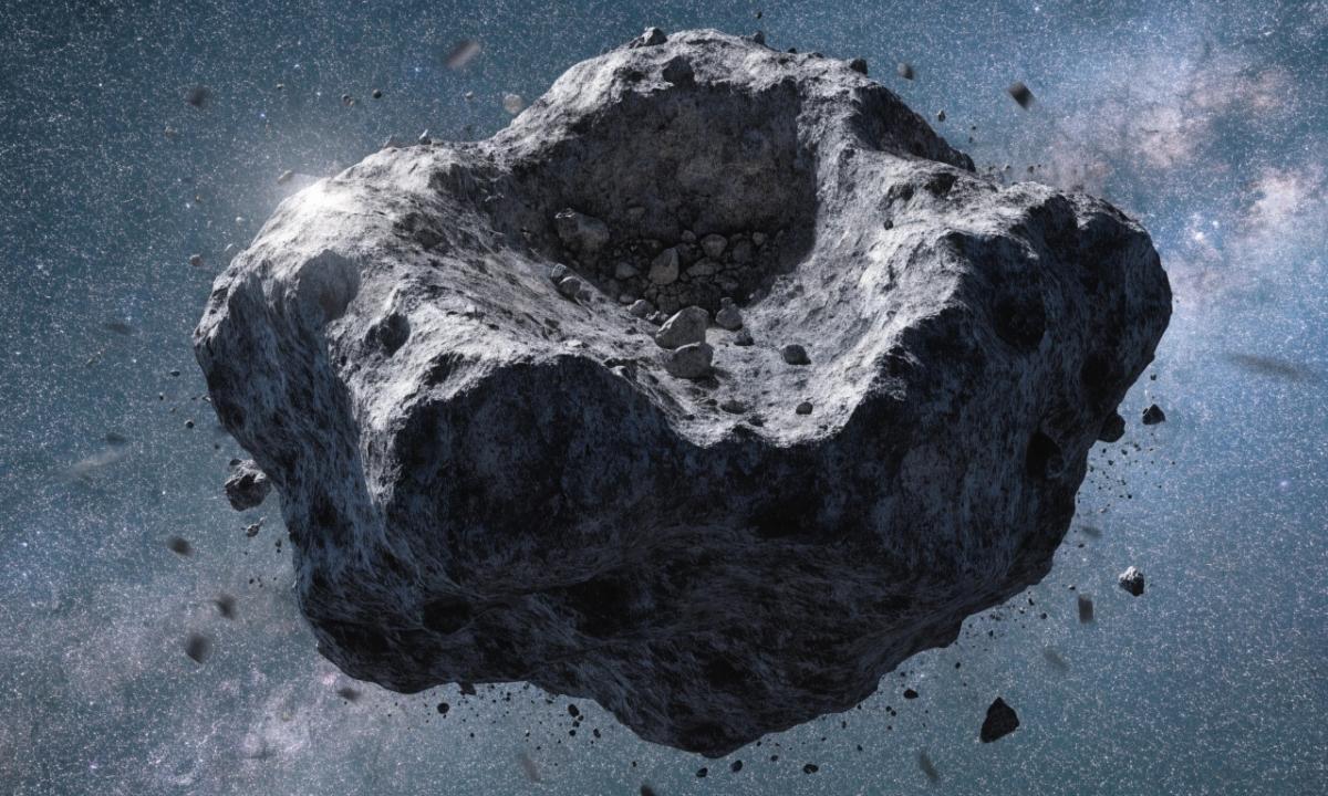 Monstras 50 000 km/val. greičiu skrieja link Žemės. Jo skersmuo gali viršyti 100 metrų