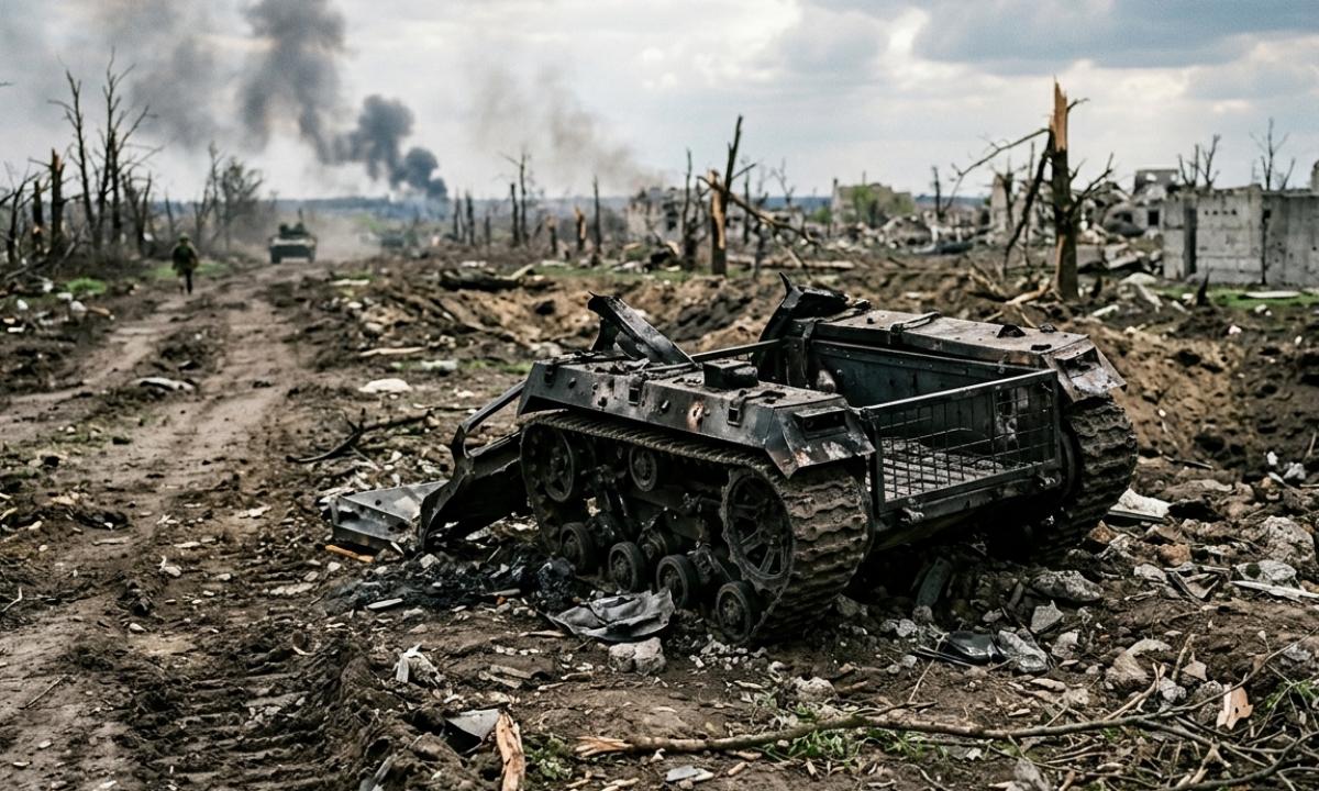 Ukraina ką tik į Rusijos nuostolių registrą įtraukė naują eilutę. Skaičius prasideda nuo 1306