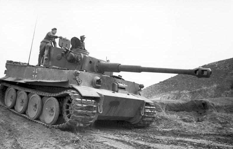 Tiger I Tunise, 1943 m. sausis