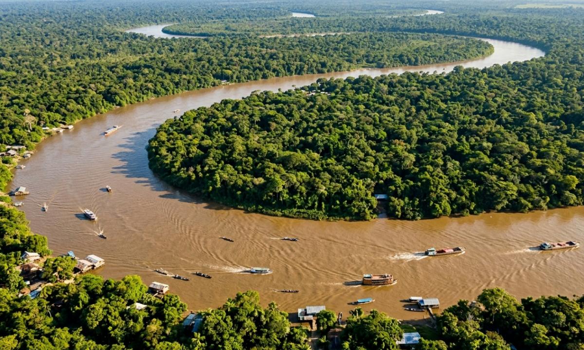 Amazonė tęsiasi tūkstančius kilometrų, bet joje nėra nė vieno tilto. Kaip tai įmanoma?