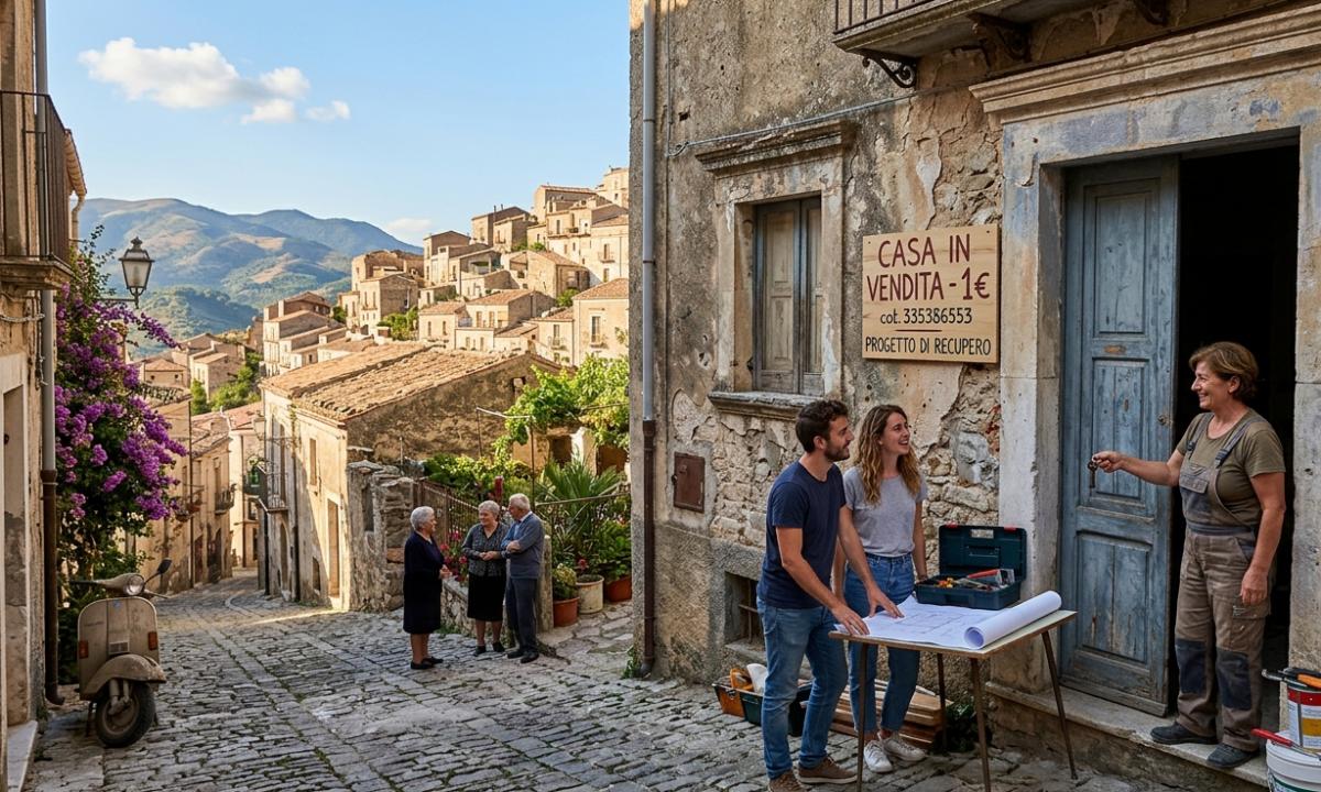 Italija ieško naujų gyventojų. Namus galima įsigyti vos už 1 eurą