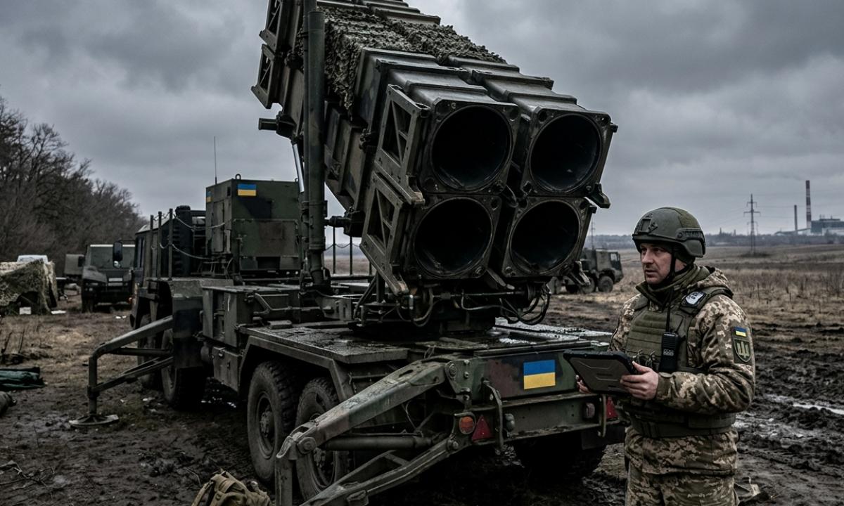 Nukreipti ginklai: dramatiška Ukrainos problema