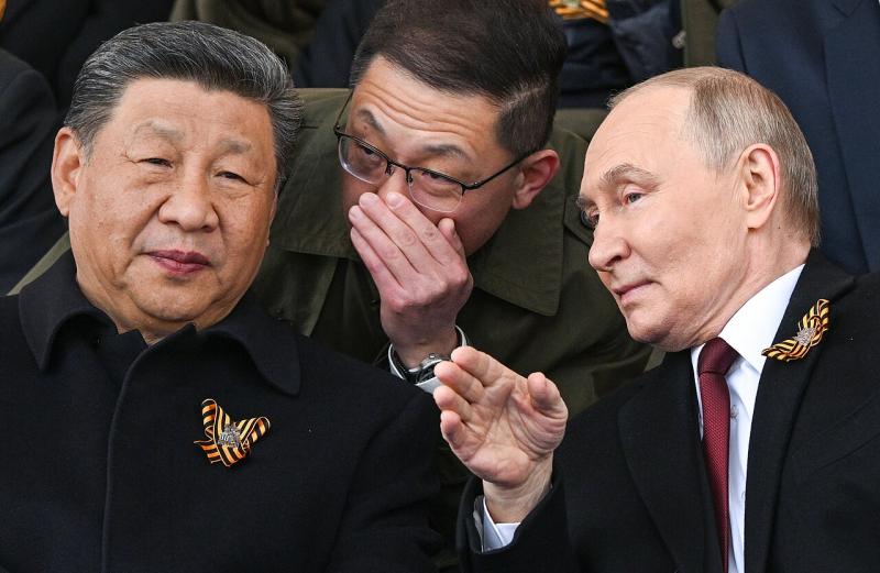 Xi Jinpingas ir V. Putinas