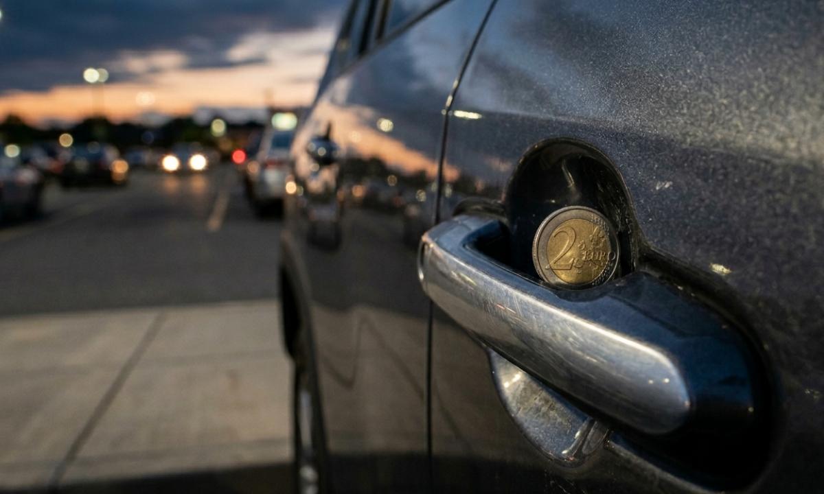Viena moneta ir jūsų automobilis dingsta. Vagys turi naują, stebinantį metodą