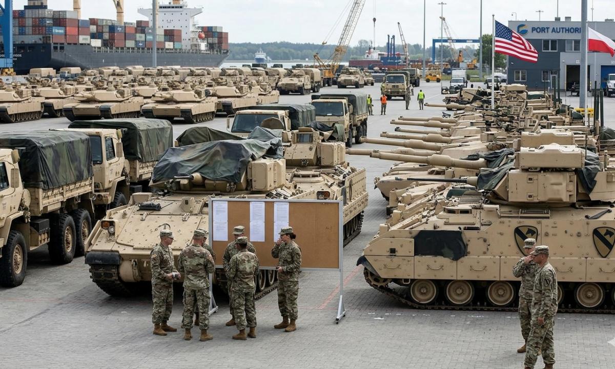 Žiniasklaida: JAV armija atšaukė daugiau nei 4000 kareivių perkėlimą į Lenkiją